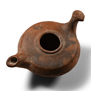 Hellenistic Terracotta Oil Lamp