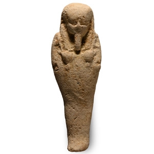 Egyptian White Faience Shabti
