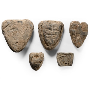 Medieval Lead Weight Group