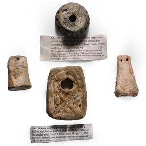 Medieval Lead Weight Group
