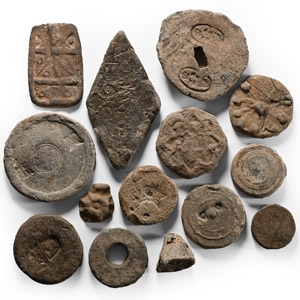 Medieval and Later Lead Weight Group