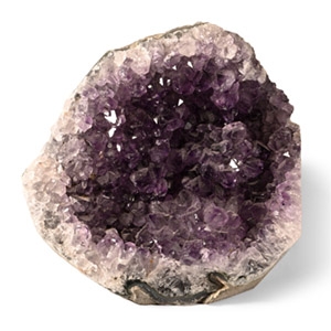 Natural History - Amethyst Crystal Display