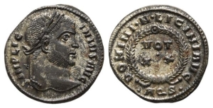 Licinius I BI Nummus.