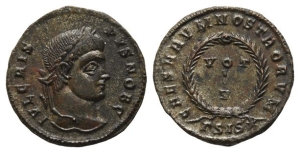 Crispus, as Caesar BI Nummus.