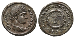 Crispus, as Caesar BI Nummus.