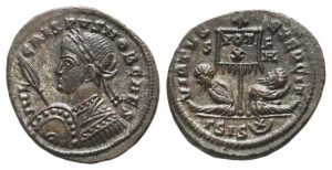 Crispus, as Caesar BI Nummus.