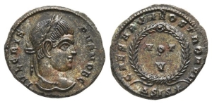 Crispus, as Caesar BI Nummus.