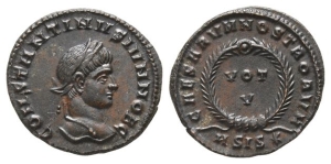 Constantine II, as Caesar BI Nummus.