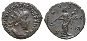 Victorinus, Romano-Gallic Emperor BI Antoninianus.