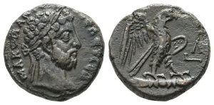 Commodus BI Tetradrachm of Alexandria, Egypt.