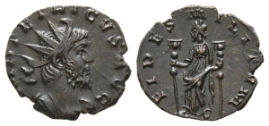 Tetricus I, Romano-Gallic Emperor BI Antoninianus.