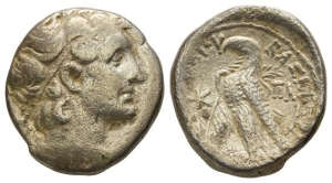 Ptolemaic Kingdom of Egypt, Kleopatra VII Thea Neotera AR Tetradrachm.