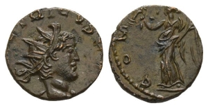 Tetricus II, as Caesar BI Antoninianus.