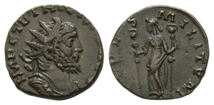 Tetricus I, Romano-Gallic Emperor BI Antoninianus.
