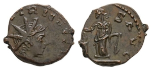 Tetricus II, as Caesar BI Antoninianus.