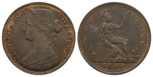 Great Britain. Hanover, Victoria AE Penny.