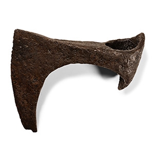 Viking Age Iron Long Bearded Axe Head