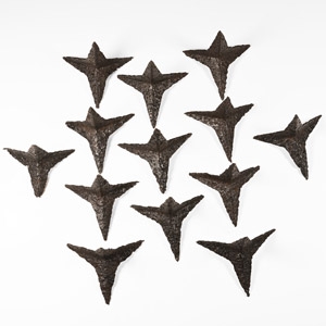 Medieval Iron Caltrop Anti-Cavalry Group