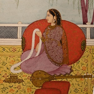 Indian Painting of a Noblewoman
