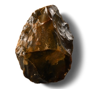 Stone Age Knapped Flint Handaxe