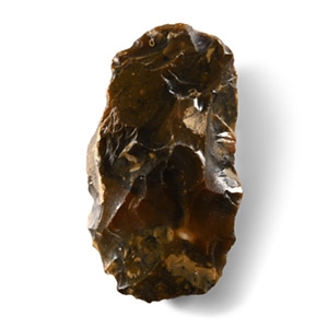 Stone Age Knapped Flint Handaxe