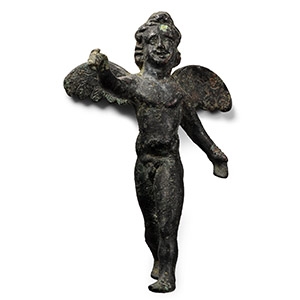 Roman Bronze Eros Statuette