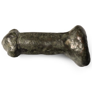 Roman Bronze Phallic Mount