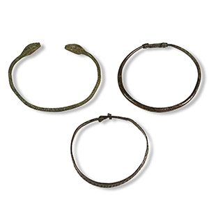 Roman Bronze Bracelet Group
