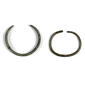 Roman Bronze Bracelet Pair