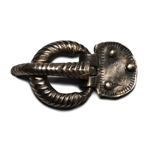 Germanic Silver Buckle with Plate