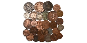 Group of Twenty Nine (29) AE and AR Coins.
