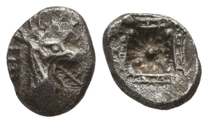 Karia, Halikarnassos AR Hekte.