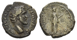 Antoninus Pius AR Denarius.
