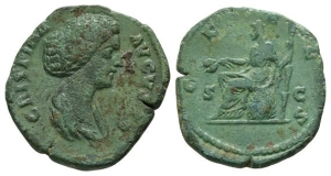 Crispina, Augusta AE As.