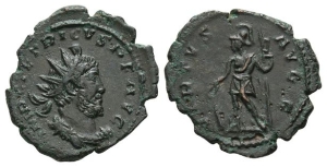Tetricus I, Romano-Gallic Emperor BI Antoninianus.
