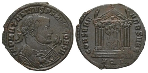 Maxentius BI Nummus.
