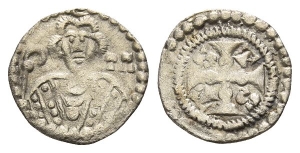 Belgian States, Bishopric of Tournai AR Anonymous Denier.