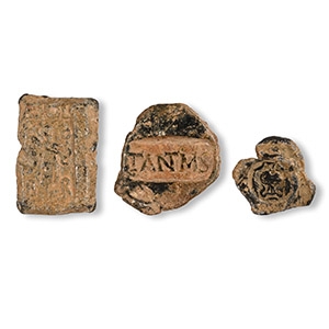Roman Lead Seal Group