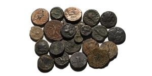 Group of Twenty-Three [23] Ancient AE Coins.