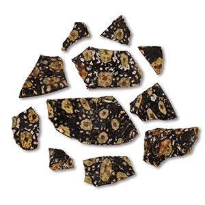 Roman Mosaic Glass Fragment Collection