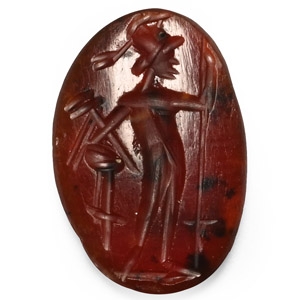 Roman Mars Standing Gemstone