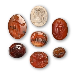 Roman Ring Gemstone Collection