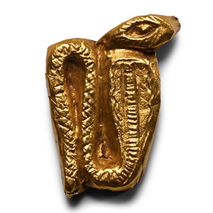 Egyptian Gold Uraeus Appliqué