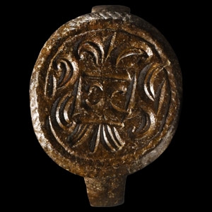 Tudor Period Bronze Armorial Ring