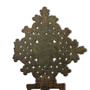 Ethiopian Bronze Processional Cross