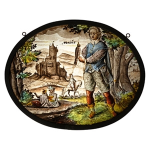 Stained Glass Panel of the Month of May