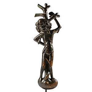Renaissance Bronze Figure of Saint Sebastian