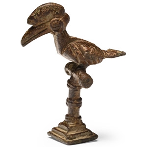 Georgian Bronze Statuette of a Giant Hornbill