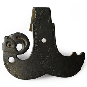 Anglo-Saxon Bronze Bucket Mount