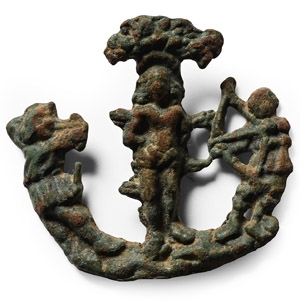 Medieval Bronze St. Edmunds Pilgrims Badge